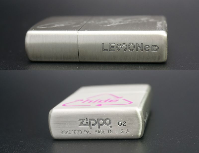 画像: zippo hide LEMONed original edition