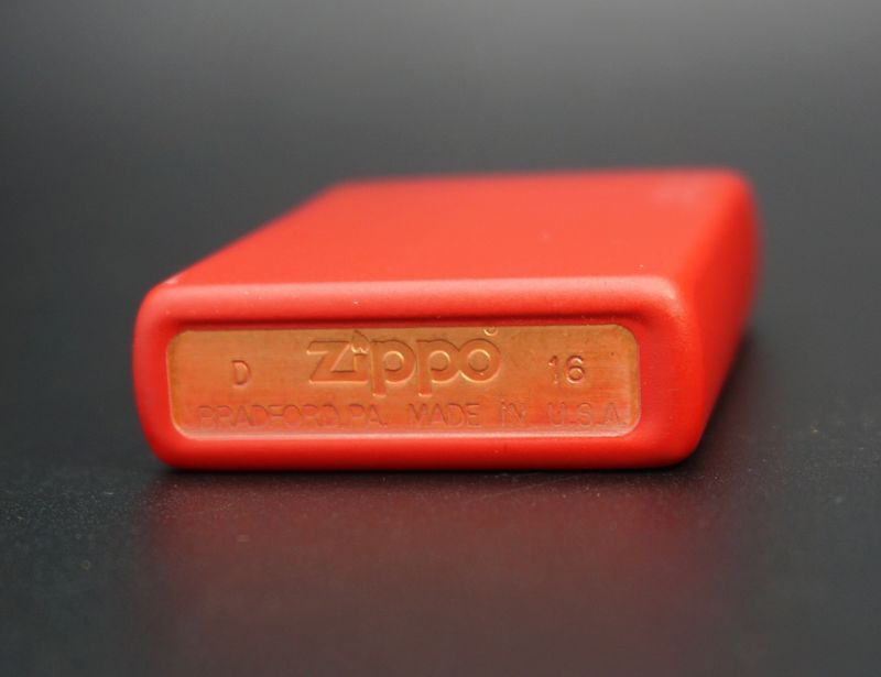 画像: zippo マットカラー 赤（レッド） RED Matte 233ZL