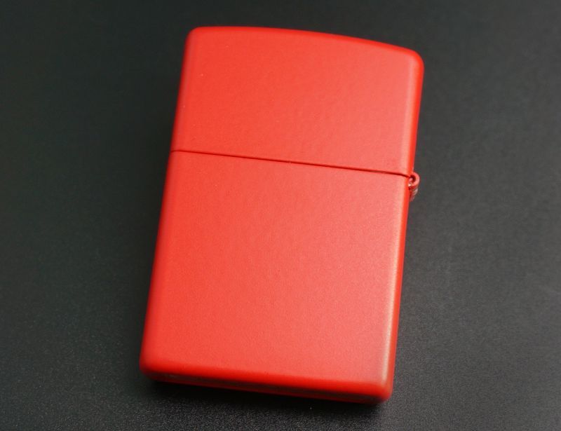 画像: zippo マットカラー 赤（レッド） RED Matte 233ZL