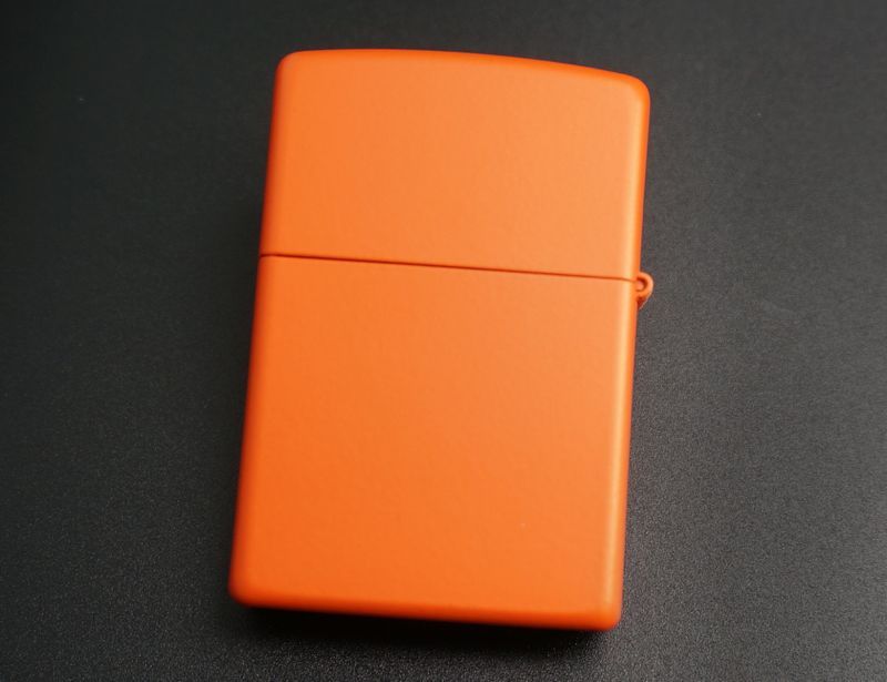 画像: zippo マットカラー オレンジ Orange Matte 231ZL