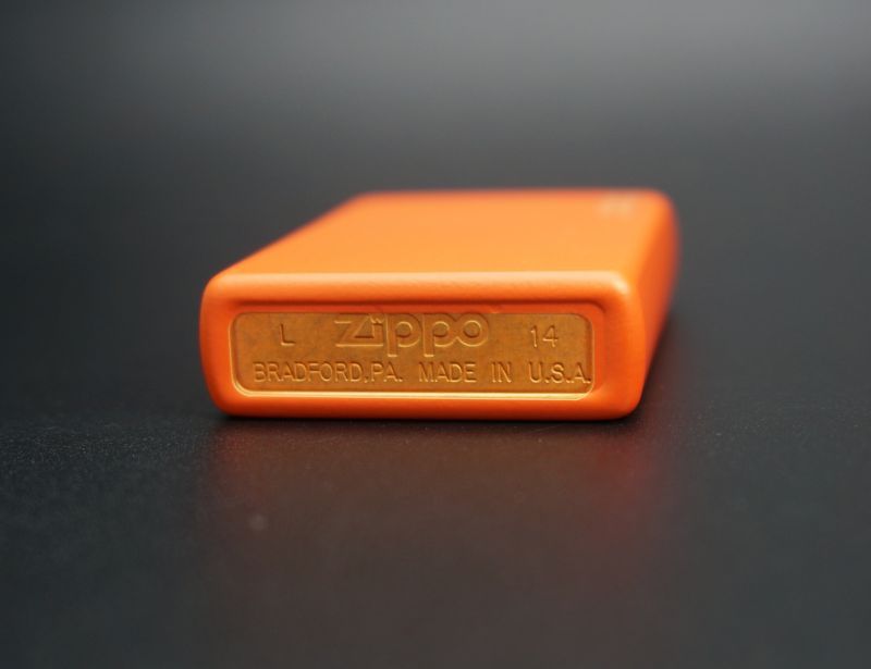 画像: zippo マットカラー オレンジ Orange Matte 231ZL