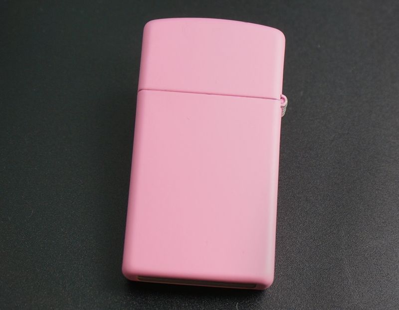 画像: zippo マットカラー ピンク Pink Matte スリム 1638ZL