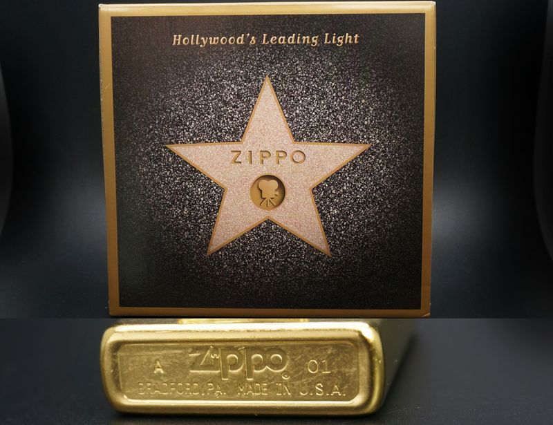 画像: zippo Hollywood's Leading Light 2001年製造