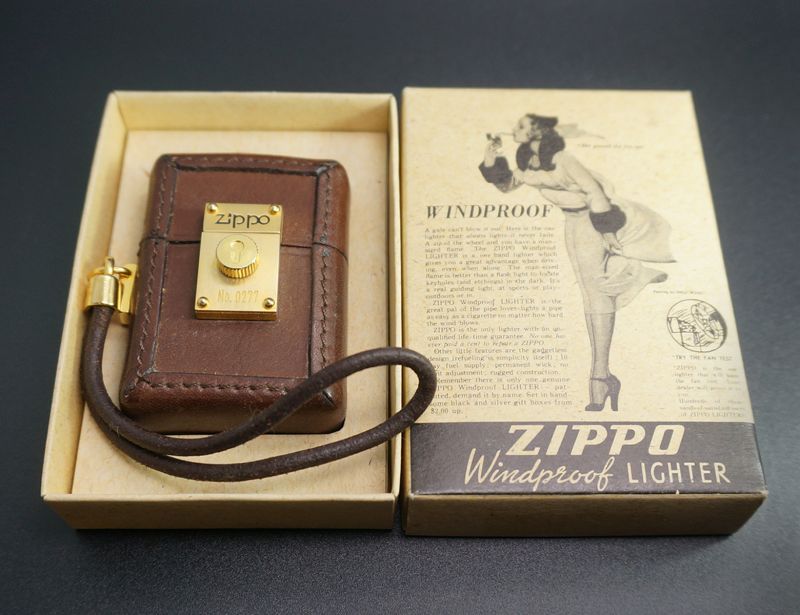 画像: zippo 革巻き ストッパー付 1995年製造