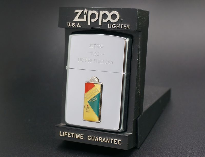 画像: zippo オイル缶メタル 1995年製造