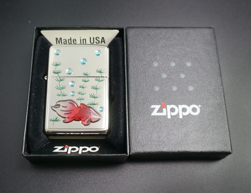 画像: zippo エポシリーズ 金魚 レッド