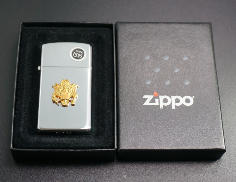 画像: zippo スリム アメリカ国章 1993年製造