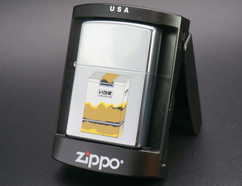 画像: zippo たばこ柄 いぶき 2005年製造