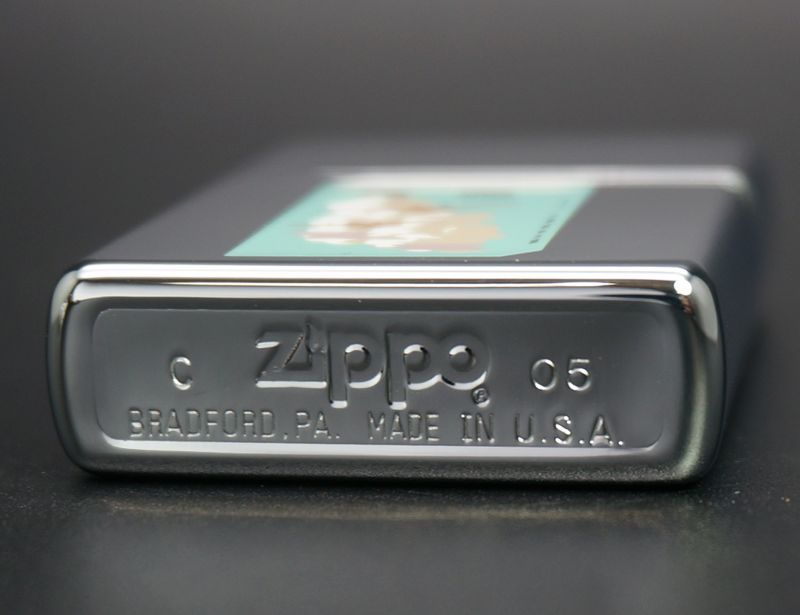 画像: zippo たばこ柄 翼鵬 2005年製造