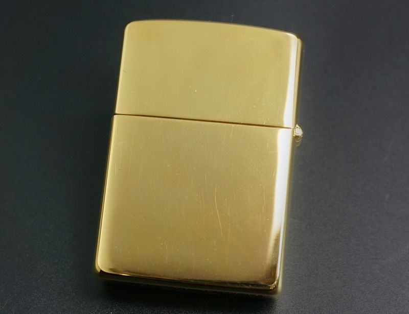 画像: zippo WINDY 金メッキ 1993年製造 メッキ劣化あり