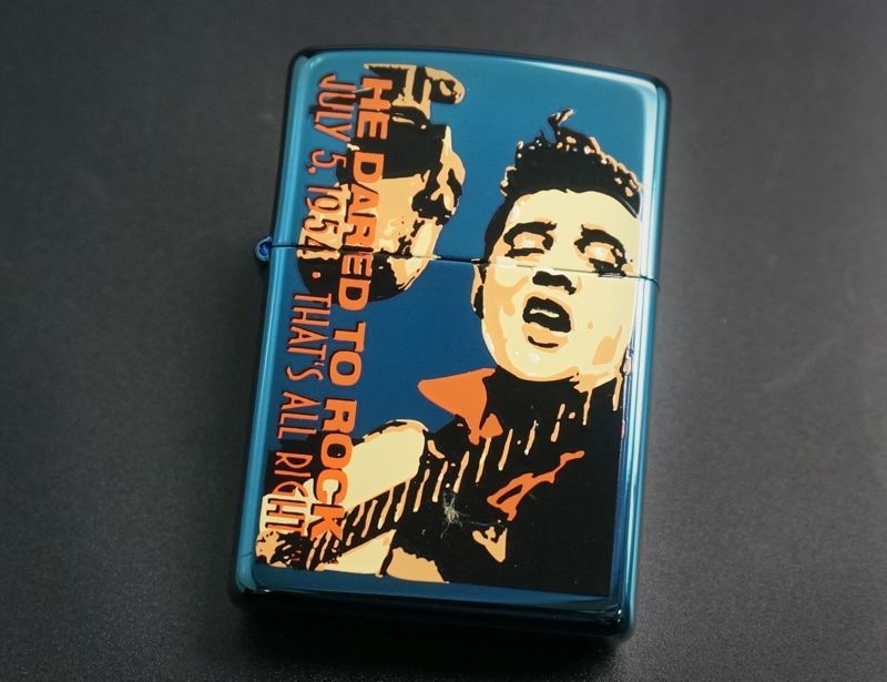 画像: zippo Elvis Presley FIRST RECORDING 50TH ANNIVERSARY  2004年製造