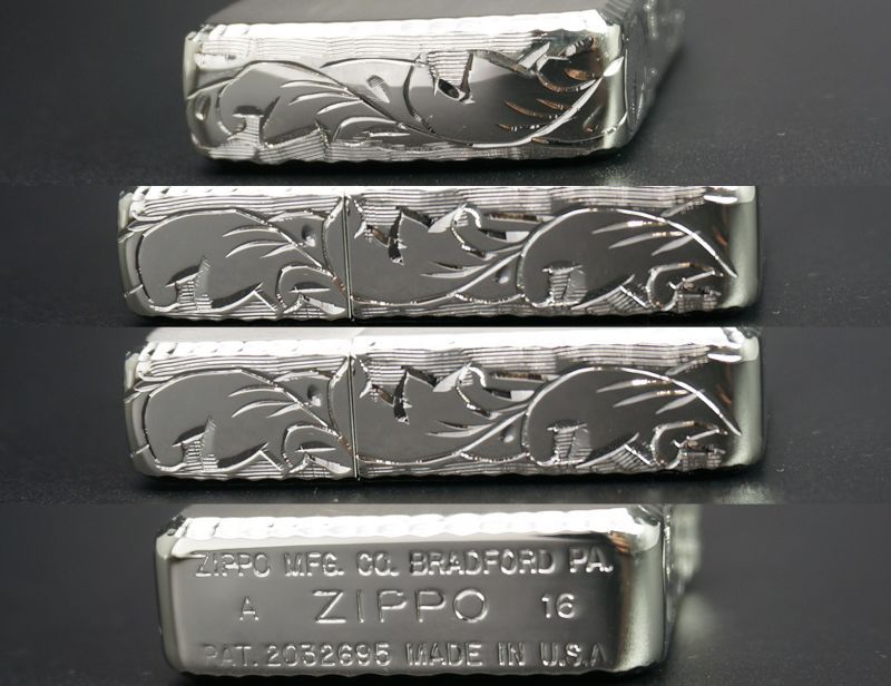 画像: zippo 1941REPLICA サイド手彫り 1941-3H/CII SS