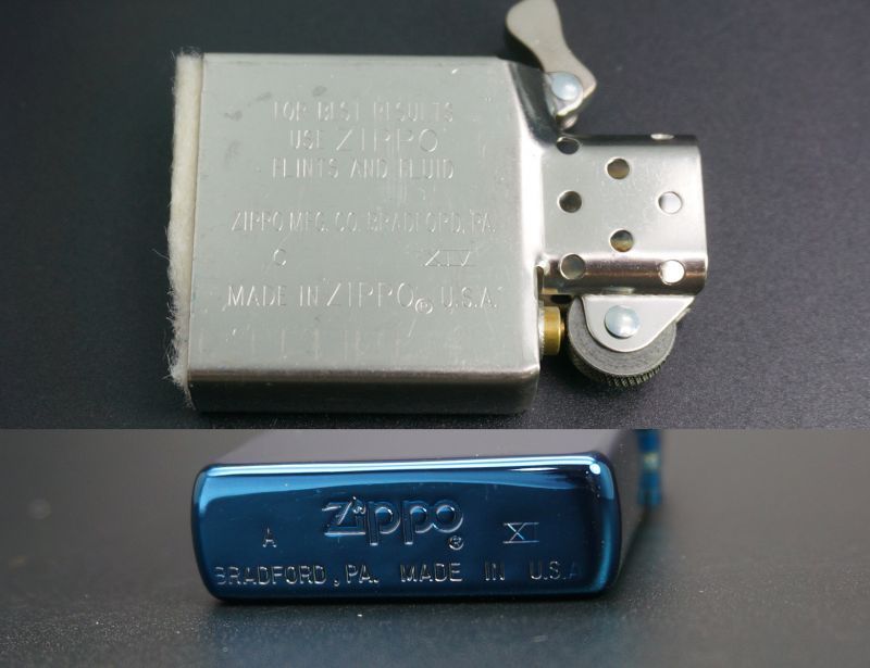 画像: zippo SKY MARK 1995年製造(インサイド1998年)