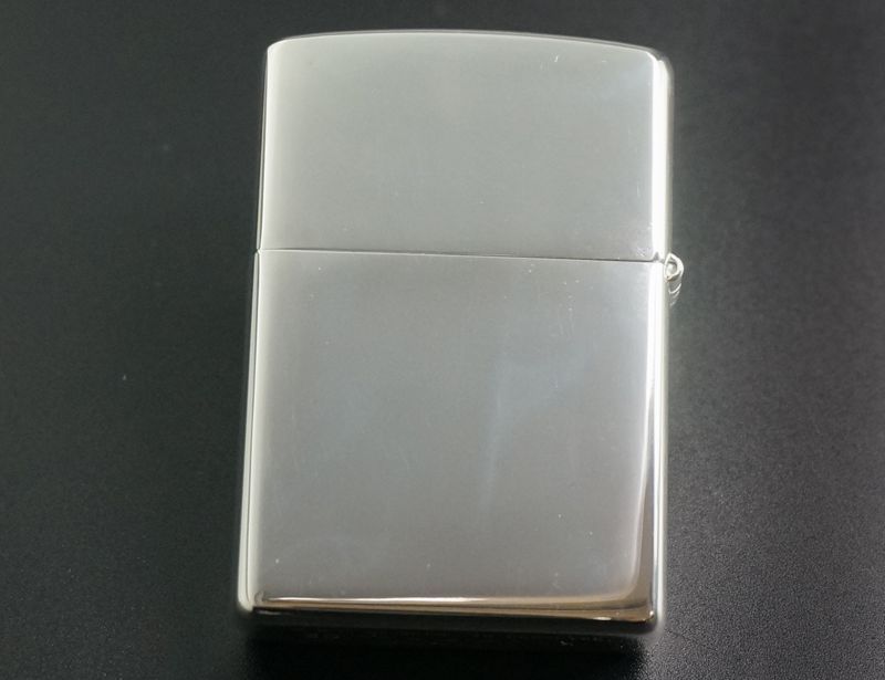 画像: zippo WINDY シルバーメッキ エッチング 2004年製造