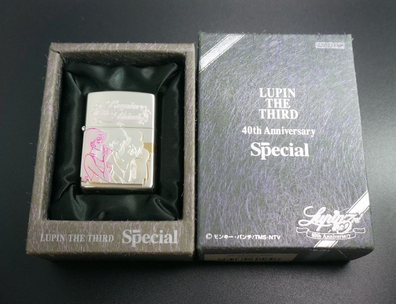 ZIPPO ルパン三世ジッポー 40ｔｈ 不二子 Nｏ.2 新品 Aｎｎｉｖｅｒｓａｒｙ バンプレスト SPECIAL