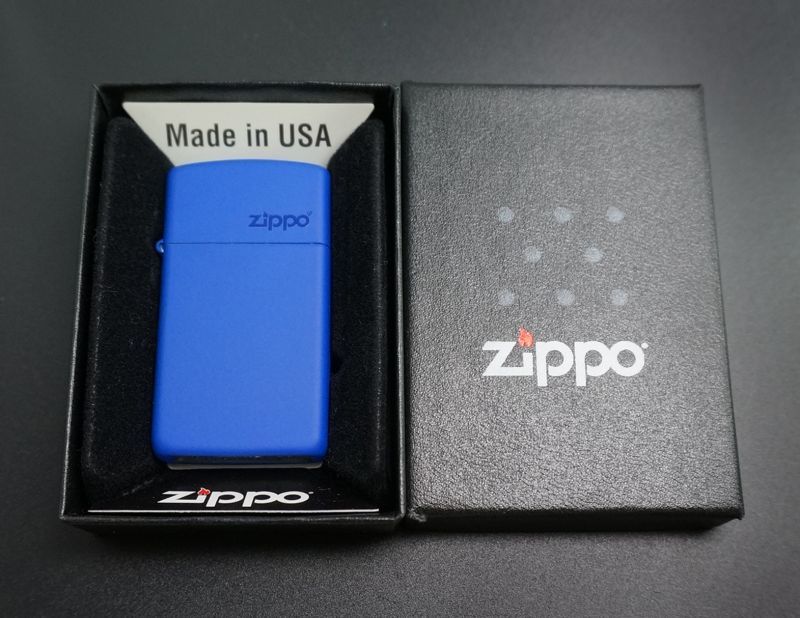 画像: zippo マットカラー ロイヤル スリム 