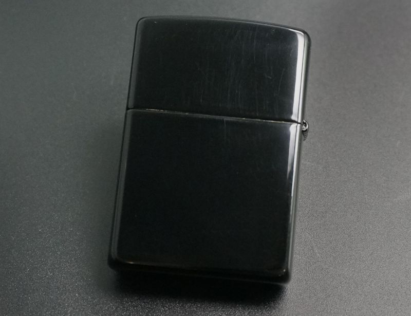 画像: zippo 花札 「松に鶴」黒マット