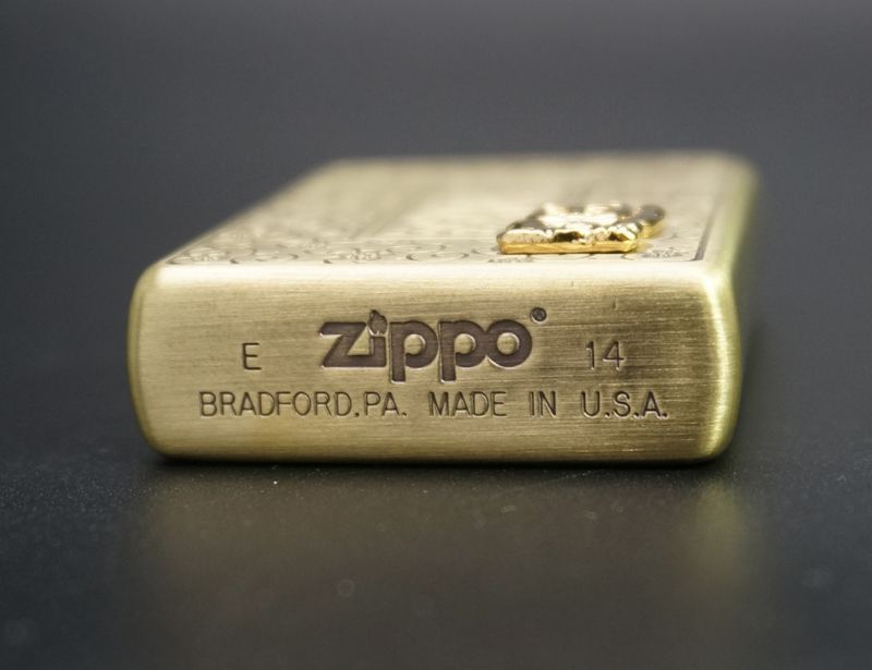 画像: zippo 開運・ラッキーシリーズ(1)招き猫　KM-BS