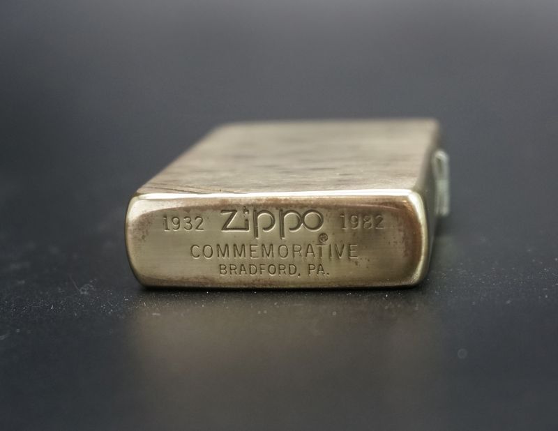 画像: zippo ジッポー創業50周年記念モデル コメモラティブ 文字＆ZIPPO