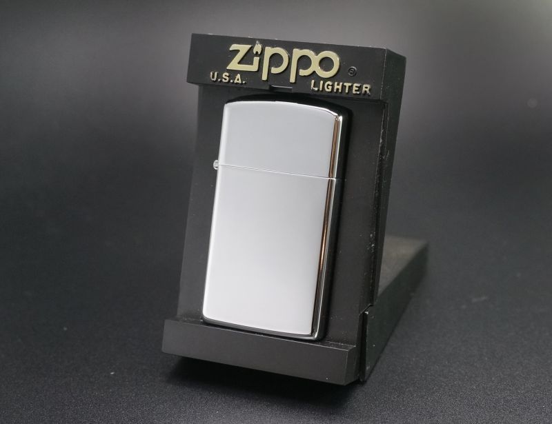 画像: zippo #1610 スリム ハイポリッシュ・クローム 1999年製造