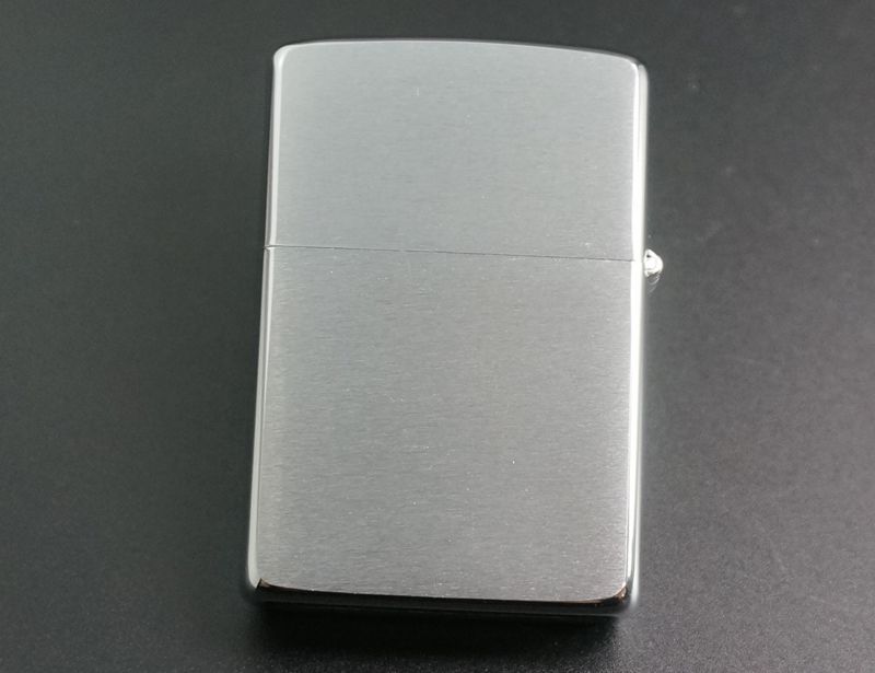 画像: zippo #200 ブラッシュ・クローム 1979年製造