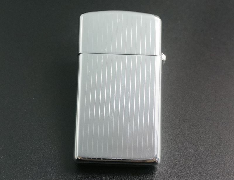 画像: zippo 両面デザイン スリム 1981年製造