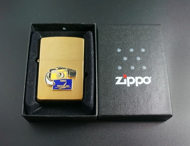 画像: zippo 1960年代カメラメタル  #204B  2001製造