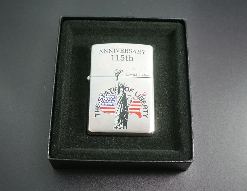 画像: zippo ANNIVERSARY 115th 自由の女神　2000年製造