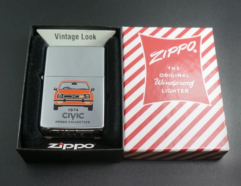 画像: zippo HONDA CIVIC（シビック）＃260CC 1989年製造