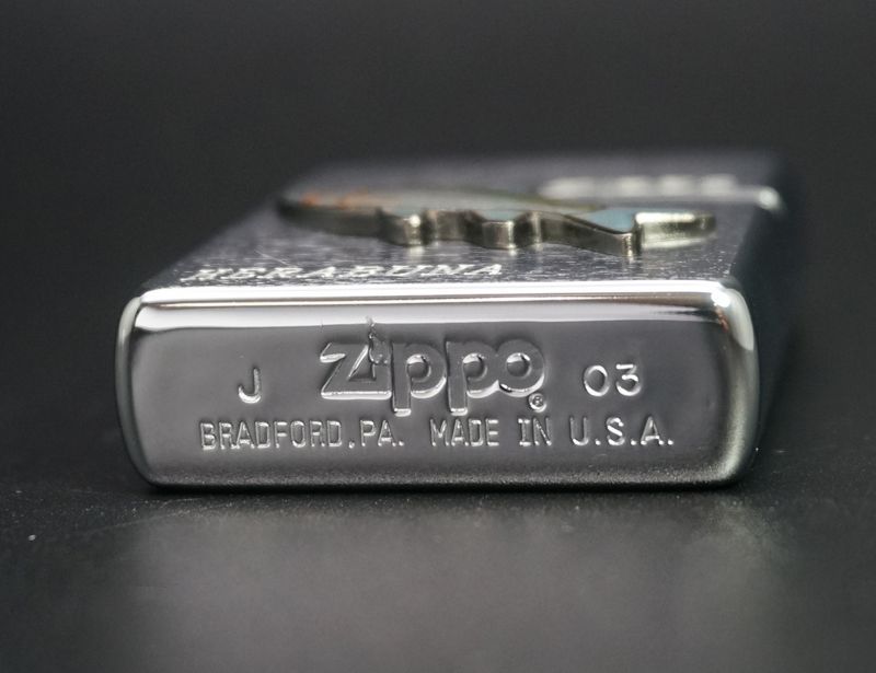 画像: zippo 魚シリーズ 本七宝焼 ヘラブナ 2003年製造