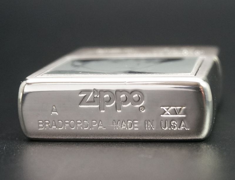 画像: zippo 尾崎豊 フォトメタル 木製ケース入り A　1999年製造