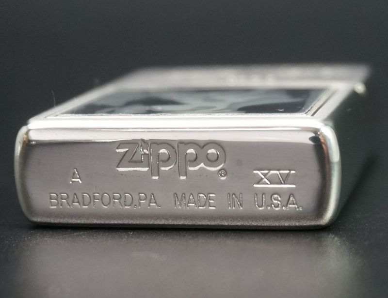 画像: zippo 尾崎豊 フォトメタル 木製ケースなし B　1999年製造