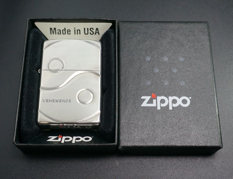 画像: zippo  陰陽勾玉巴 2003年製造