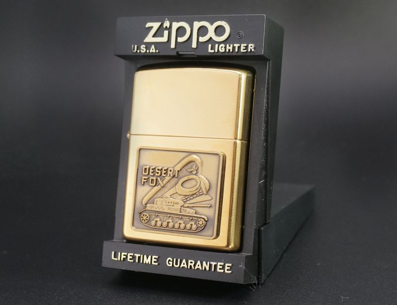 画像: zippo WORLD WAR II「DESERT FOX」1996年製造