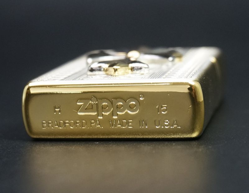 画像: zippo クロスコンビメタル NO.5