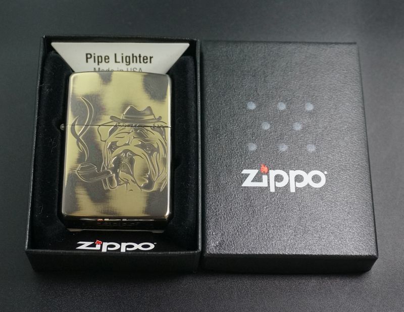 画像: zippo PL ブルドッグ BS パイプ用