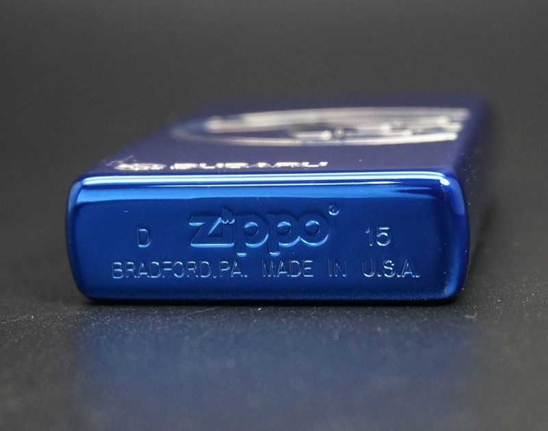 画像: zippo スバル（SUBARU）ブルーチタン 2015年製造