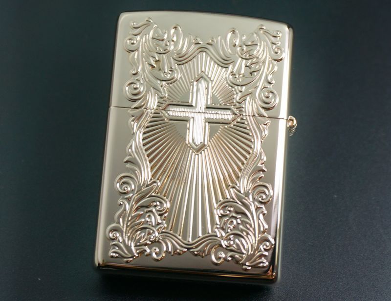 画像: zippo アラベスク マリア ピンクゴールド