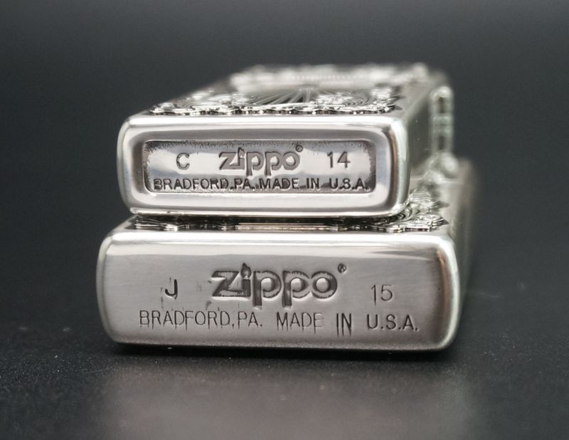 画像: zippo ペア アラベスク マリア SV