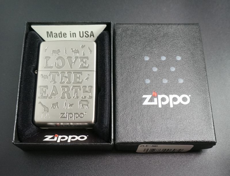 画像: zippo LOVE THE EARTH 2LE-NB