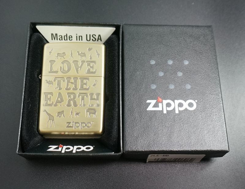 画像: zippo LOVE THE EARTH 2LE-BB