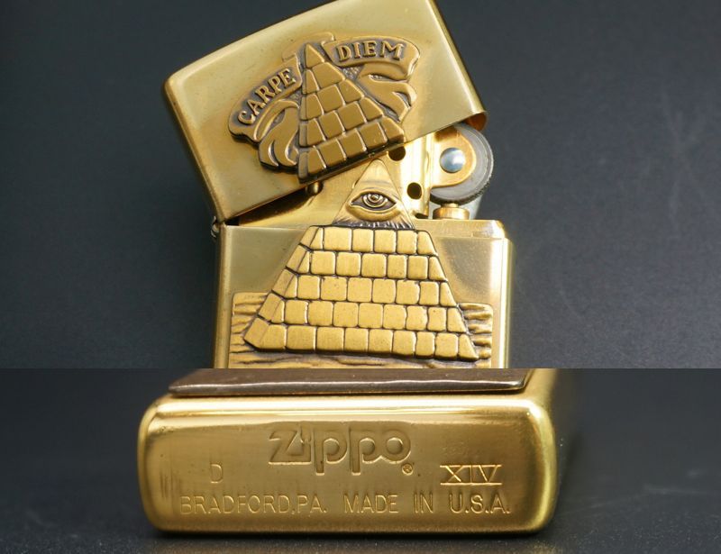 画像: zippo トリック　ピラミッド 1998年製造