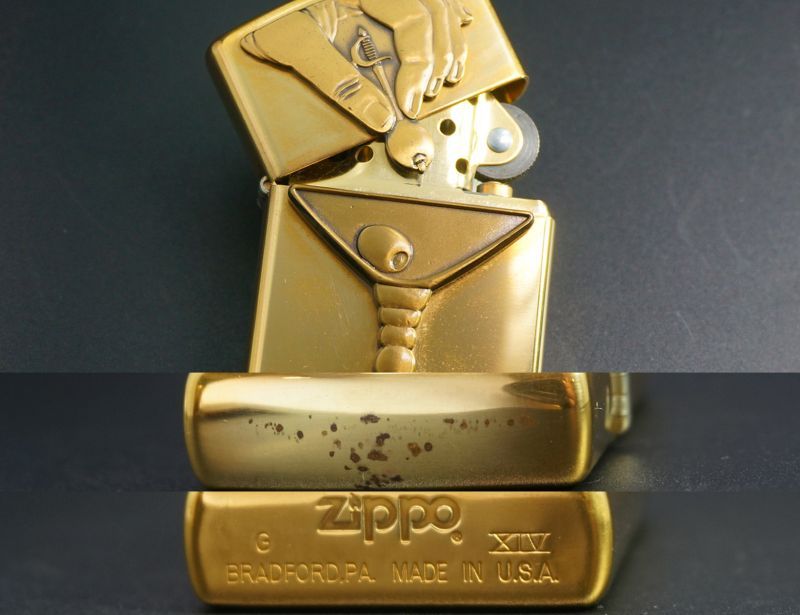 Zippo カクテルグラス 1998年製造 Zippo Land G