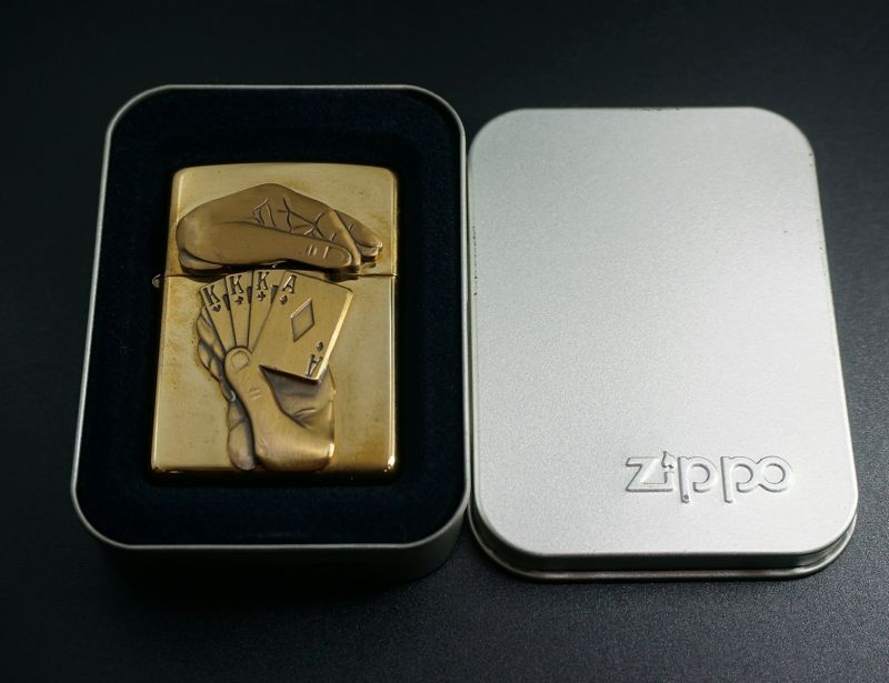 画像: zippo トリック トランプ 1997年製造