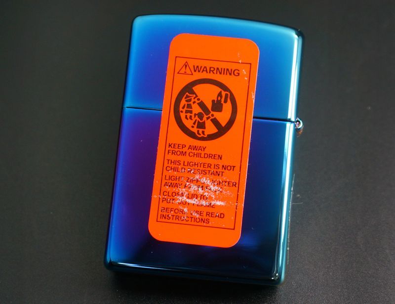 画像: zippo CLICK（クリックメンバー）スペクトラム  2002年製造