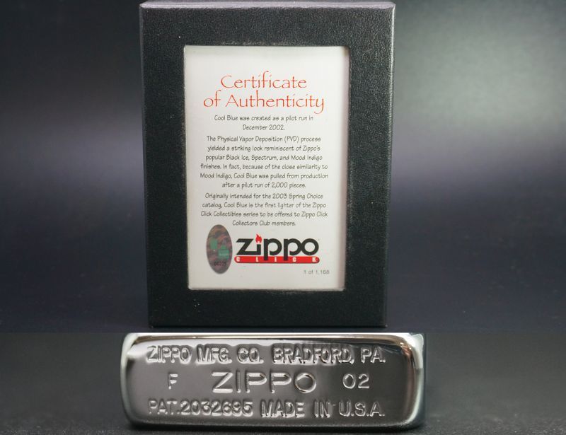 画像: zippo CLICK(クリックメンバー) 1941REPLICA 2002年製造