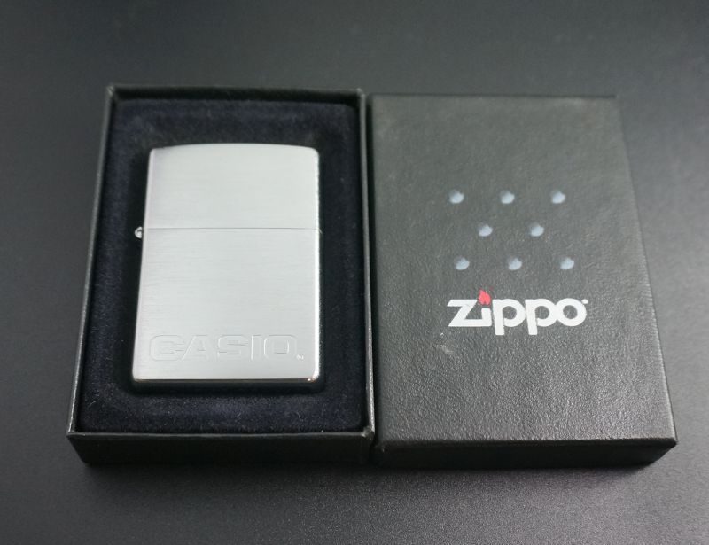 画像: zippo CASIO #200 2002年製造