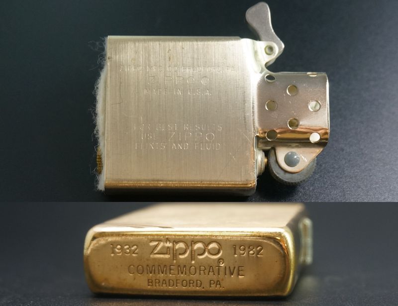 画像: zippo ジッポー創業50周年記念モデル コメモラティブ シール付 B