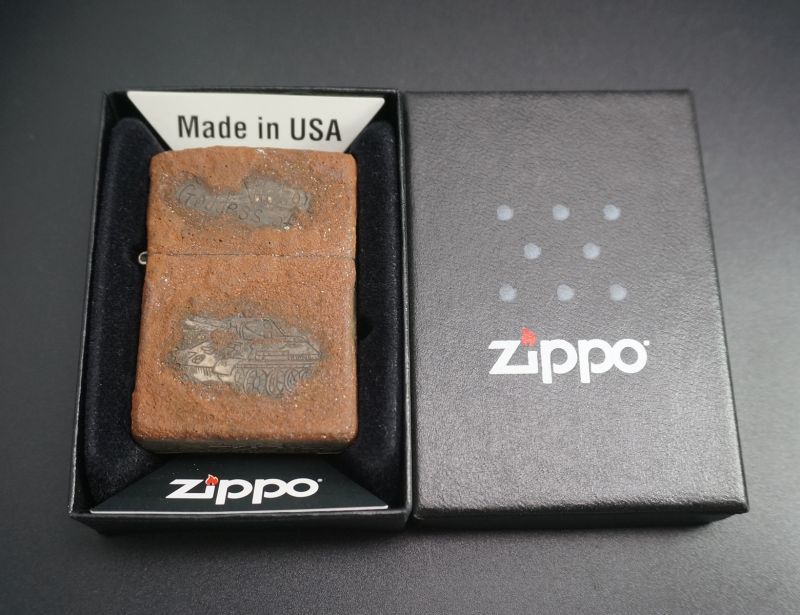 画像: zippo ミリタリー 錆加工 1999年製造