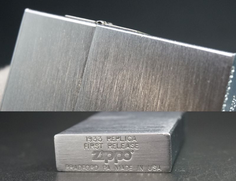 画像: zippo 1933 FIRST REPLICA キズ・ヘコミあり